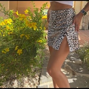 Jungle Mini Skirt from Princess Polly